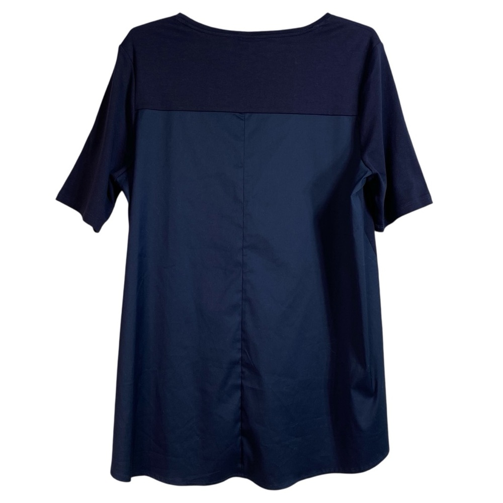 🆕 Chicos Blue Shirt Tunic Top - Picture 4 of 4